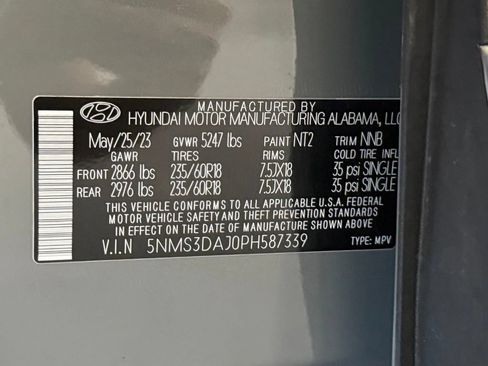 Certified 2023 Hyundai Santa Fe SEL w/ Premium Package AWD/4WD image 30