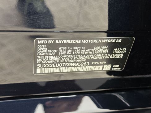 Used 2025 BMW X5 M60i w/ Executive Package AWD/4WD image 25
