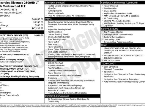 Used 2013 Chevrolet Silverado 2500 LT w/ Custom Sport Truck Package AWD/4WD image 17