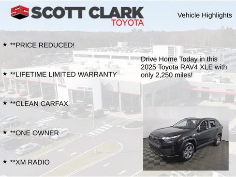 Used 2025 Toyota RAV4 XLE w/ Convenience Package FWD image 12