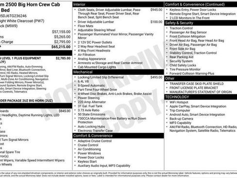 Certified 2026 RAM 2500 Big Horn AWD/4WD image 2
