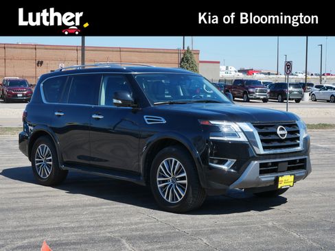 Used 2024 Nissan Armada SL w/ Captain's Chairs Package image 1