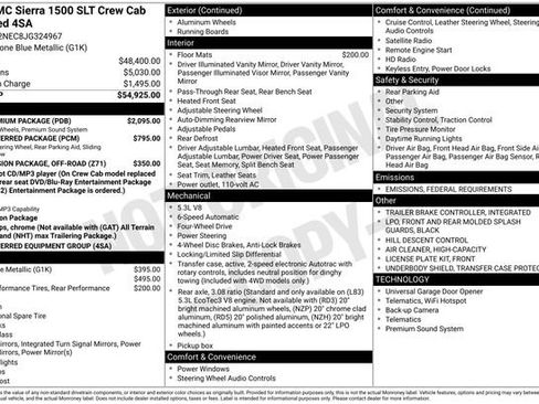 Used 2018 GMC Sierra 1500 SLT w/ SLT Premium Package image 30