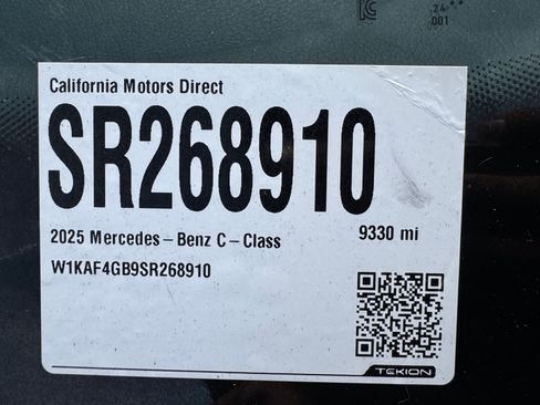 Used 2025 Mercedes-Benz C 300 Sedan image 19