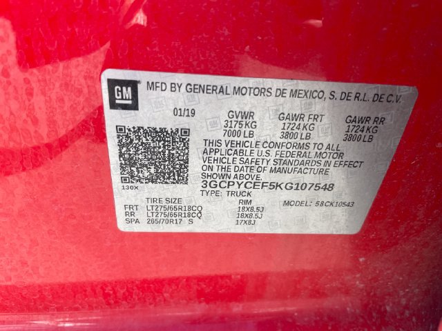 Used 2019 Chevrolet Silverado 1500 Custom Trail Boss w/ Custom Convenience Package AWD/4WD image 31