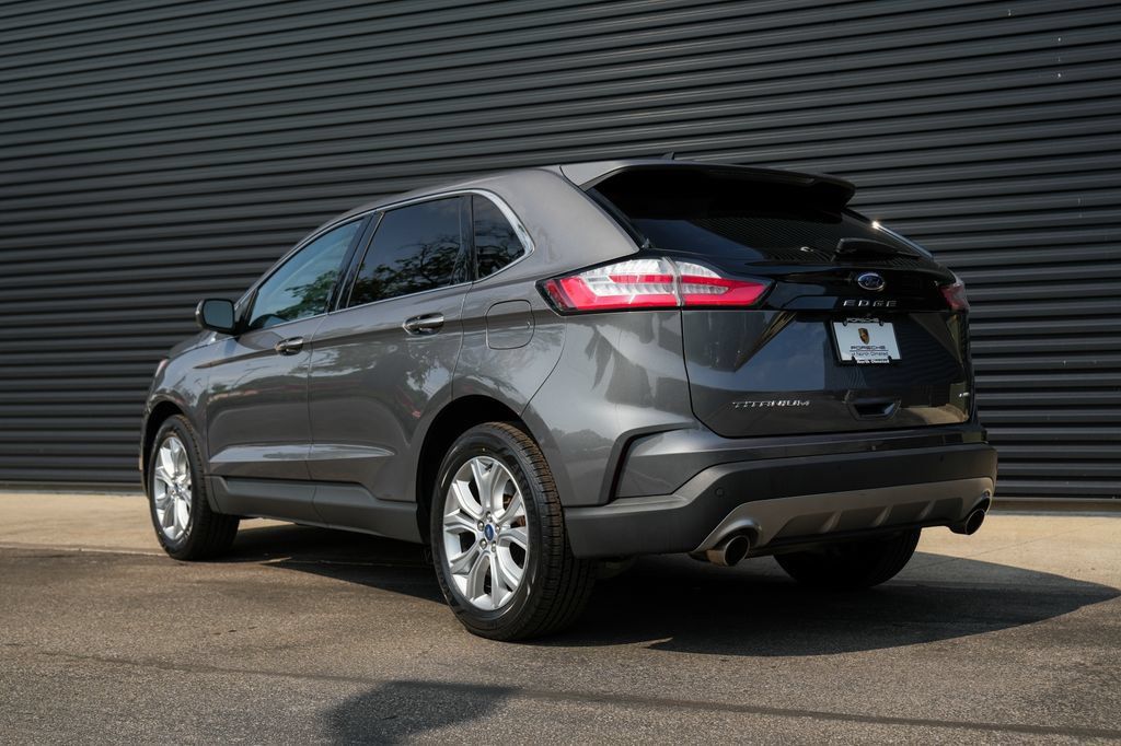 Used 2022 Ford Edge Titanium w/ Cargo Accessory Package AWD/4WD image 3