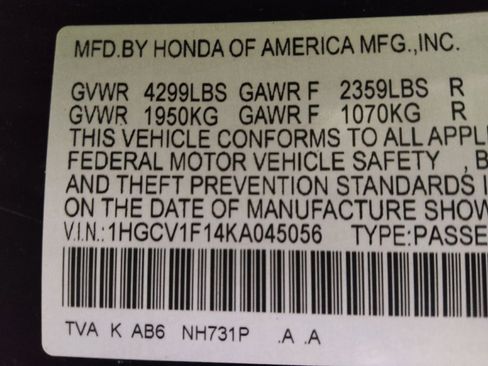 Used 2019 Honda Accord LX image 33