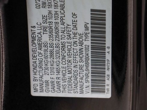 Used 2024 Honda Odyssey EX-L image 35