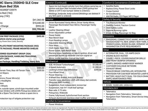 Used 2013 GMC Sierra 2500 SLE w/ Snow Plow Prep Package image 6