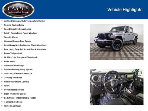 Used 2021 Jeep Gladiator Sport AWD/4WD image 16