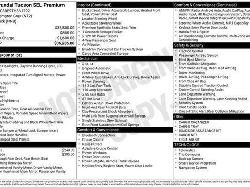 New 2026 Hyundai Tucson SEL image 34