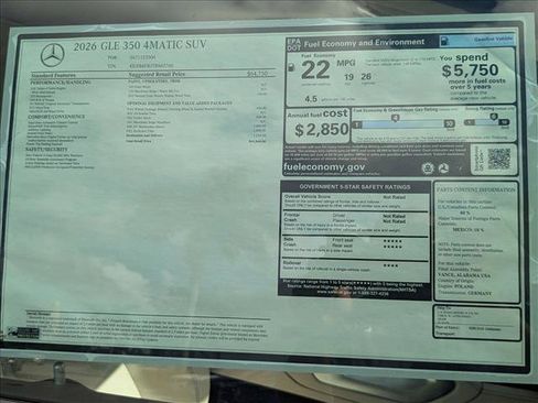 Used 2026 Mercedes-Benz GLE 350 4MATIC image 16