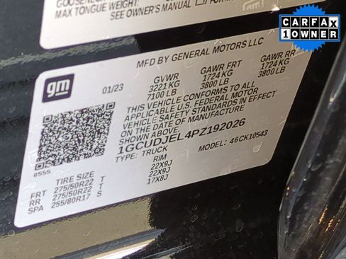 Certified 2023 Chevrolet Silverado 1500 High Country w/ High Country Premium Package image 31