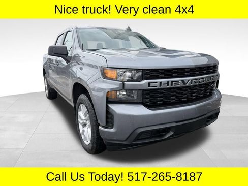 Used 2022 Chevrolet Silverado 1500 Custom w/ LPO, Dark Essentials Package image 1