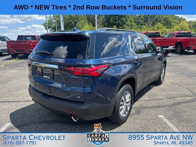 Used 2023 Chevrolet Traverse LT w/ Rear Camera Mirror Package AWD/4WD image 3