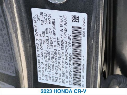 Certified 2023 Honda CR-V EX-L image 26
