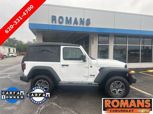 Used 2023 Jeep Wrangler Sport image 2