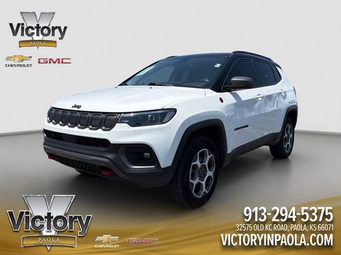 Used 2022 Jeep Compass Trailhawk w/ Trailhawk Elite Group AWD/4WD image 1