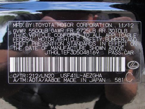 Used 2013 Lexus LS 460 L w/ Ultra Luxury Pkg RWD image 35