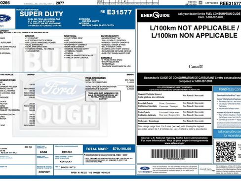 Used 2024 Ford F250 XLT w/ FX4 Off-Road Package image 3