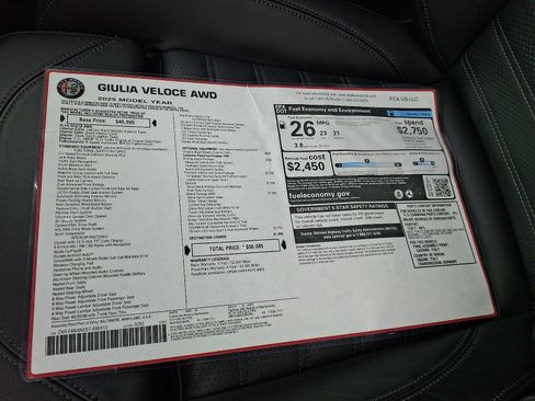 New 2025 Alfa Romeo Giulia AWD image 11