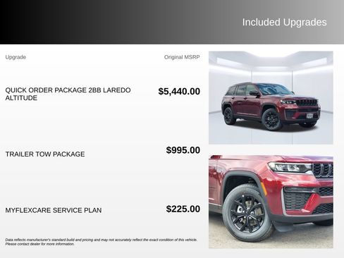New 2026 Jeep Grand Cherokee Altitude AWD/4WD image 3