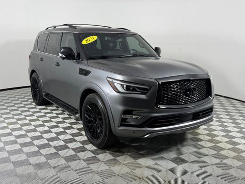 Used 2021 INFINITI QX80 Sensory w/ Cargo Package RWD image 3