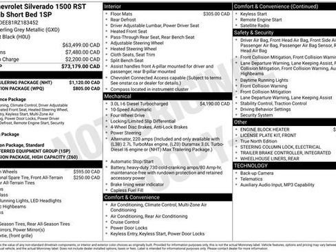 Used 2024 Chevrolet Silverado 1500 RST w/ Max Trailering Package AWD/4WD image 39