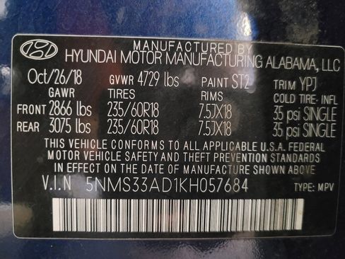 Used 2019 Hyundai Santa Fe SEL FWD image 33