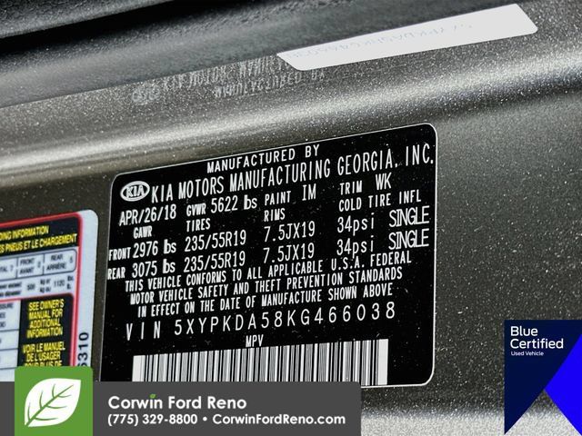 Used 2019 Kia Sorento SX AWD/4WD image 39