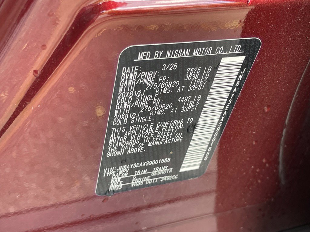 Used 2025 Nissan Armada Platinum RWD image 36