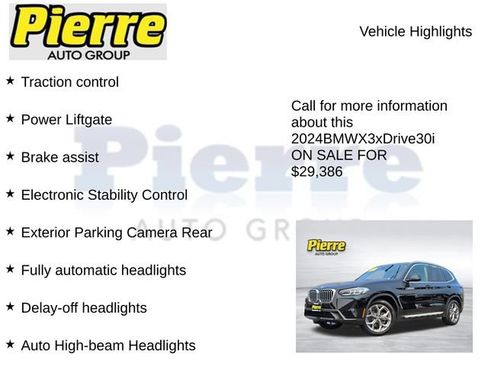Used 2024 BMW X3 xDrive30i AWD/4WD image 22