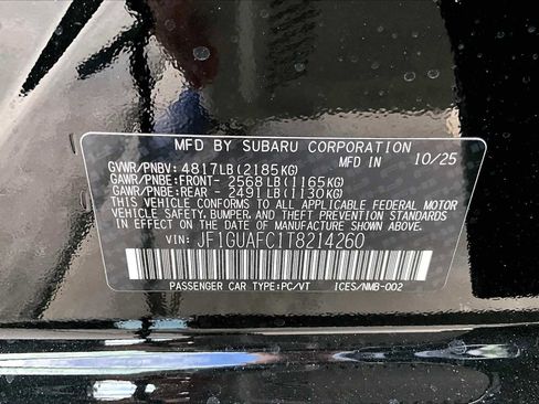 New 2026 Subaru Impreza 2.0i Sport image 18