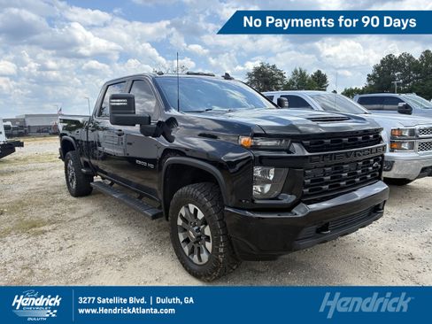 Used 2022 Chevrolet Silverado 2500 Custom w/ Custom Value Package AWD/4WD image 1