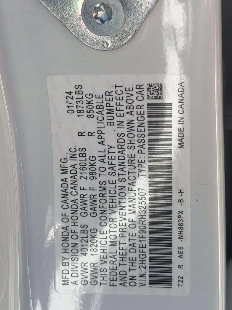 Used 2024 Honda Civic Touring image 18