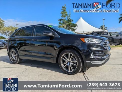 Certified 2021 Ford Edge Titanium image 1