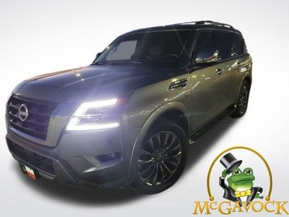 Certified 2022 Nissan Armada Platinum w/ Captain's Chairs Package