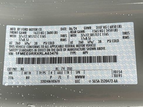 Used 2024 Ford Bronco Raptor w/ Interior Carbon Fiber Pack 6 image 38