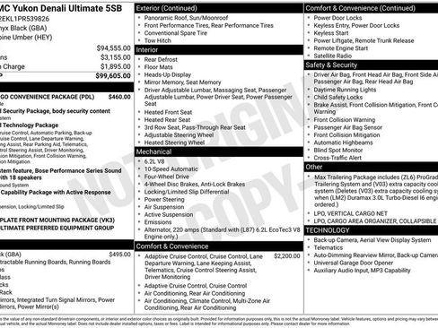 Used 2023 GMC Yukon Denali Ultimate image 48