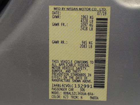 Used 2020 Nissan Altima 2.5 SR FWD image 33