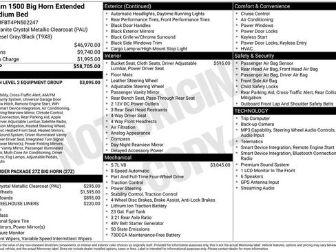 Used 2023 RAM 1500 Big Horn AWD/4WD image 19