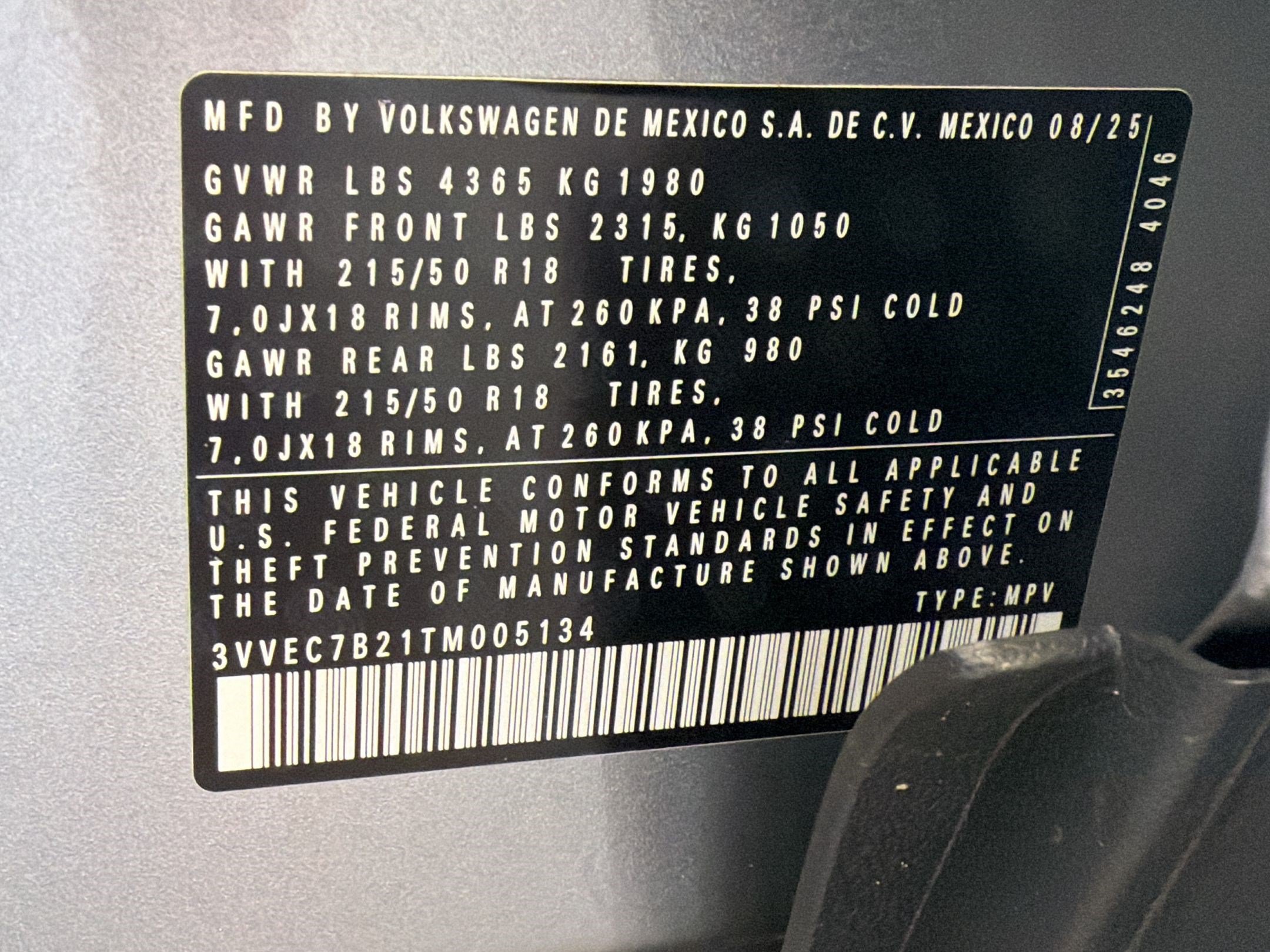 Certified 2026 Volkswagen Taos SE FWD image 26