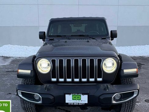 Certified 2021 Jeep Wrangler Unlimited Sahara w/ LED Lighting Group image 3
