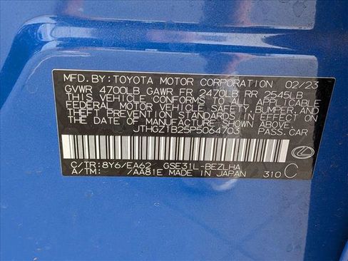 Used 2023 Lexus IS 350 F Sport w/ Memory Package image 23