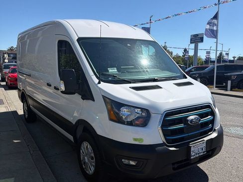 Used 2022 Ford E-Transit Medium Roof w/ Load Area Protection Package RWD image 7