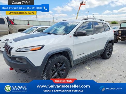 Used 2016 Jeep Cherokee Trailhawk w/ Leather Interior Group AWD/4WD image 1