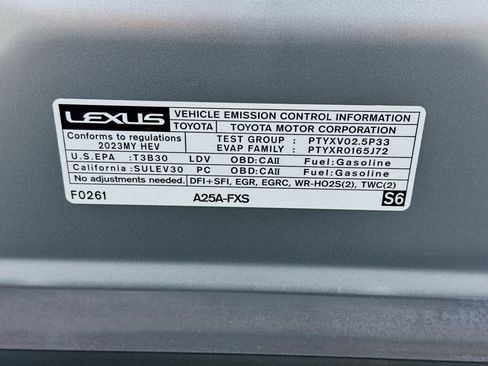 Used 2023 Lexus ES 300h F Sport w/ Accessory Package (Z2) FWD image 21