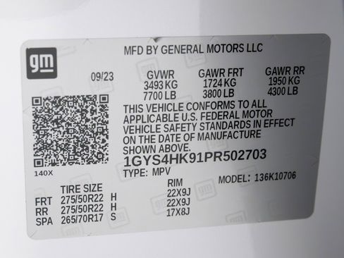 Used 2023 Cadillac Escalade V image 65