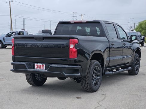 New 2026 Chevrolet Silverado 1500 Custom w/ Turbomax Blackout Package RWD image 3