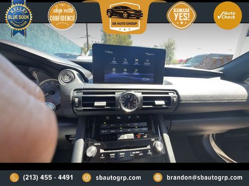 Used 2023 Lexus IS 300 w/ Comfort Package RWD image 16